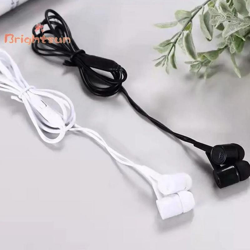 Brightsun USB 20PIN หญิงซ็อกเก็ตขอบสําหรับ ST หูฟังแบบมีสายพร้อมไมโครโฟนในหูปลั๊กอุดหูแบบมีสาย Heavy Bass เกมมือถือใหม่