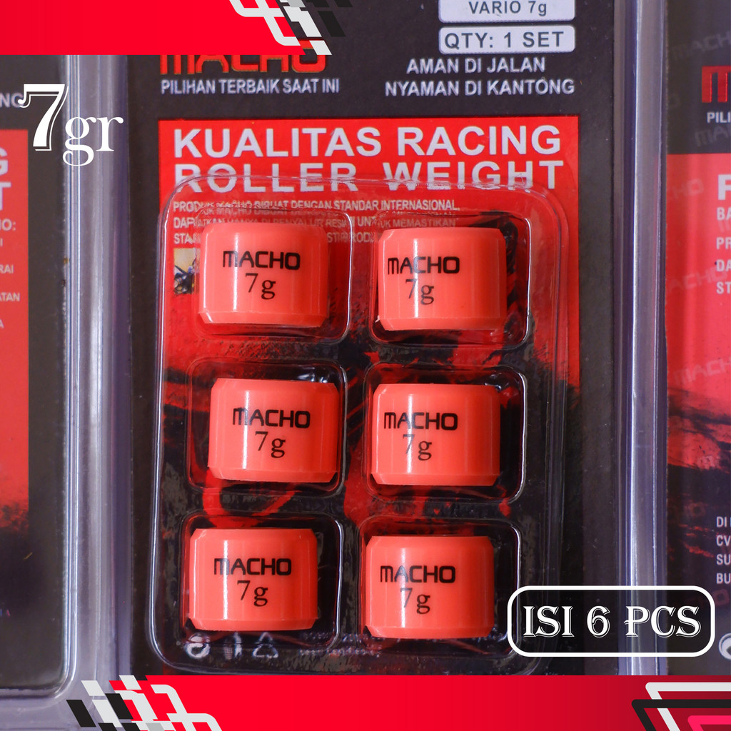 Roller Racing 7 กรัม Honda Vario / Beat F1 / Esp Roller Racing / Street / Pop / Scoopy F1 / Spacy F1