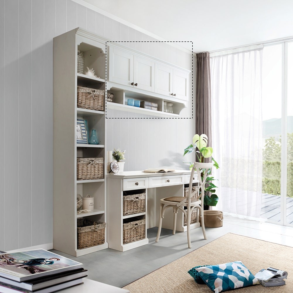 SB Design Square ตู้แขวน รุ่น Seaspell สีขาว (150x41x61 ซม.) แบรนด์ VINTAGE PASSION
