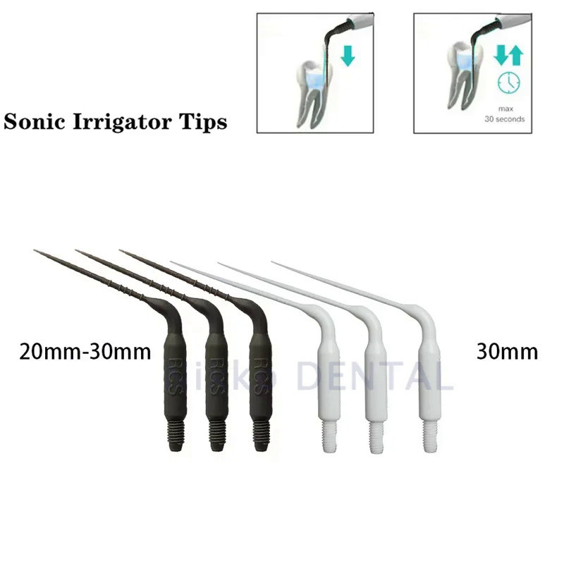 Dental 20/30mm Eddy Vdw Endodontic Tips Endo Irrigation Tip Dental Sonic Irrigation Tip for Root Den