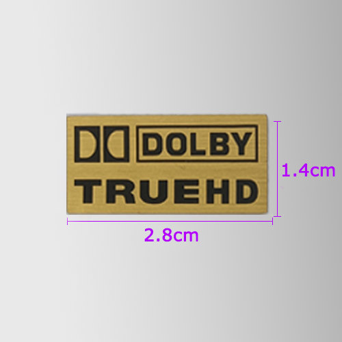♚-♚Dolby DTS เสียงโลโก้โลโก้สติกเกอร์พีวีซีเครื่องขยายเสียงเสียง HIFI, โลโก้รับรอง Dolby ราคา ถูกที่สุด ดีลบีเคเค แกลเลอรีภาพที่ 8
