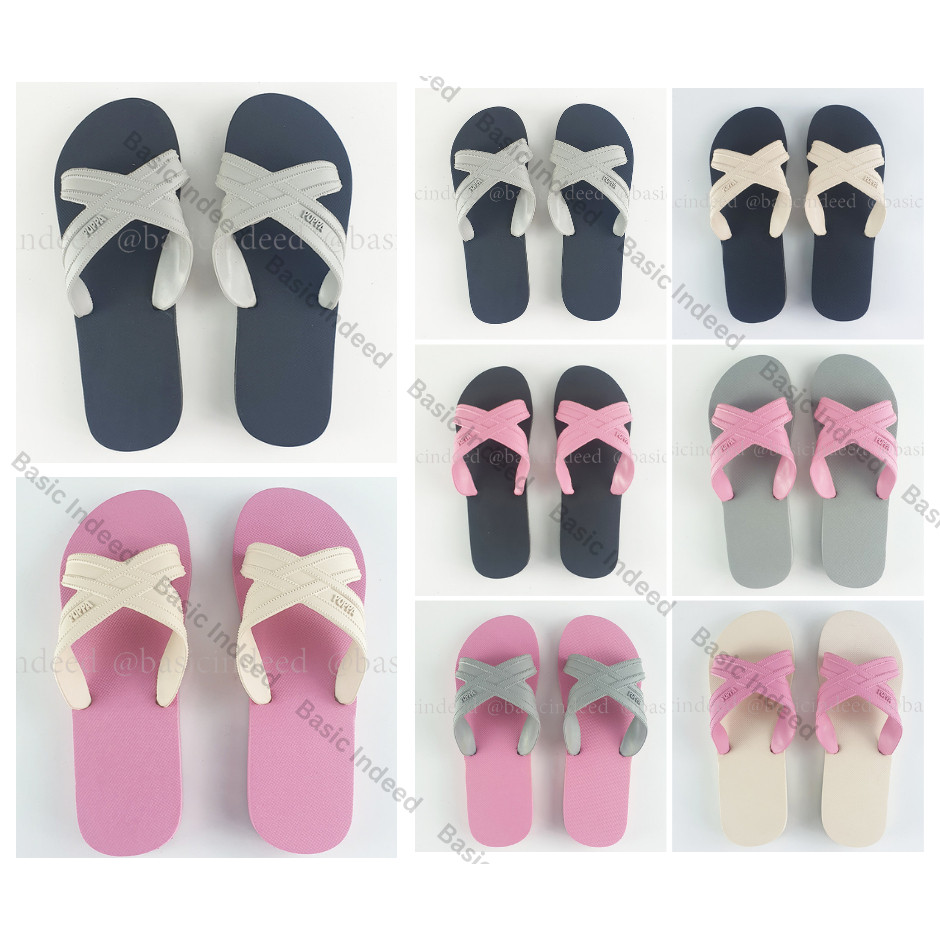 Puppa ของแท้ ปุ๊บป้ารองเท้าแตะแบบสวม ทูโทน ส่งไว มีครบทุกสี ออกใบกำกับภาษีได้