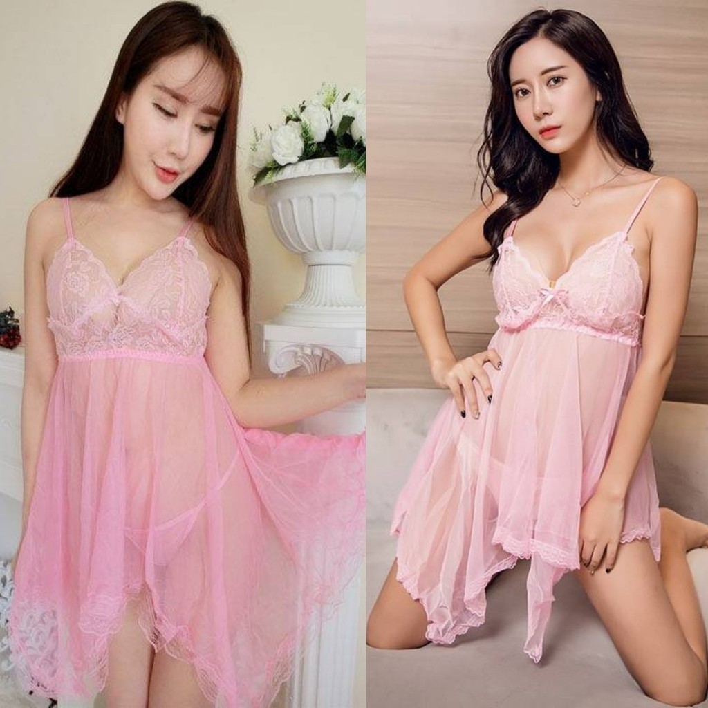 JIE HOMEชุดนอนเซ็กซี่ ชุดนอนไม่ได้นอน  ใส่สะบาย ทำจากวัสดุที่มีคุณภาพสูงนุ่มและอ่อนโยนต่อผิวของผู้หญิง - รูปที่ 5