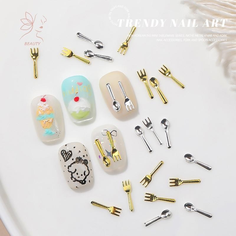 maybeauty 50 ชิ้นผสม Ins Niche Tableware Series รูปที่ 7