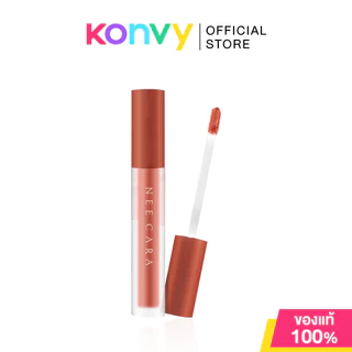 NEE CARA Velvet Matte Lip Glaze 4g นี คาร่า ลิปแมทเนื้อกำมะหยี่