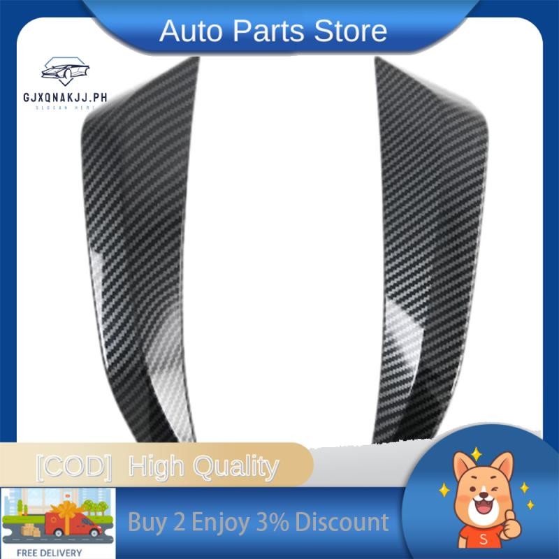 สําหรับ Navara NP300 2016-2021 คาร์บอน Fibre คอนโซลกลางรถเครื่องมือแผงตกแต่งฝาครอบสติกเกอร์ Trim อุปกรณ์เสริม