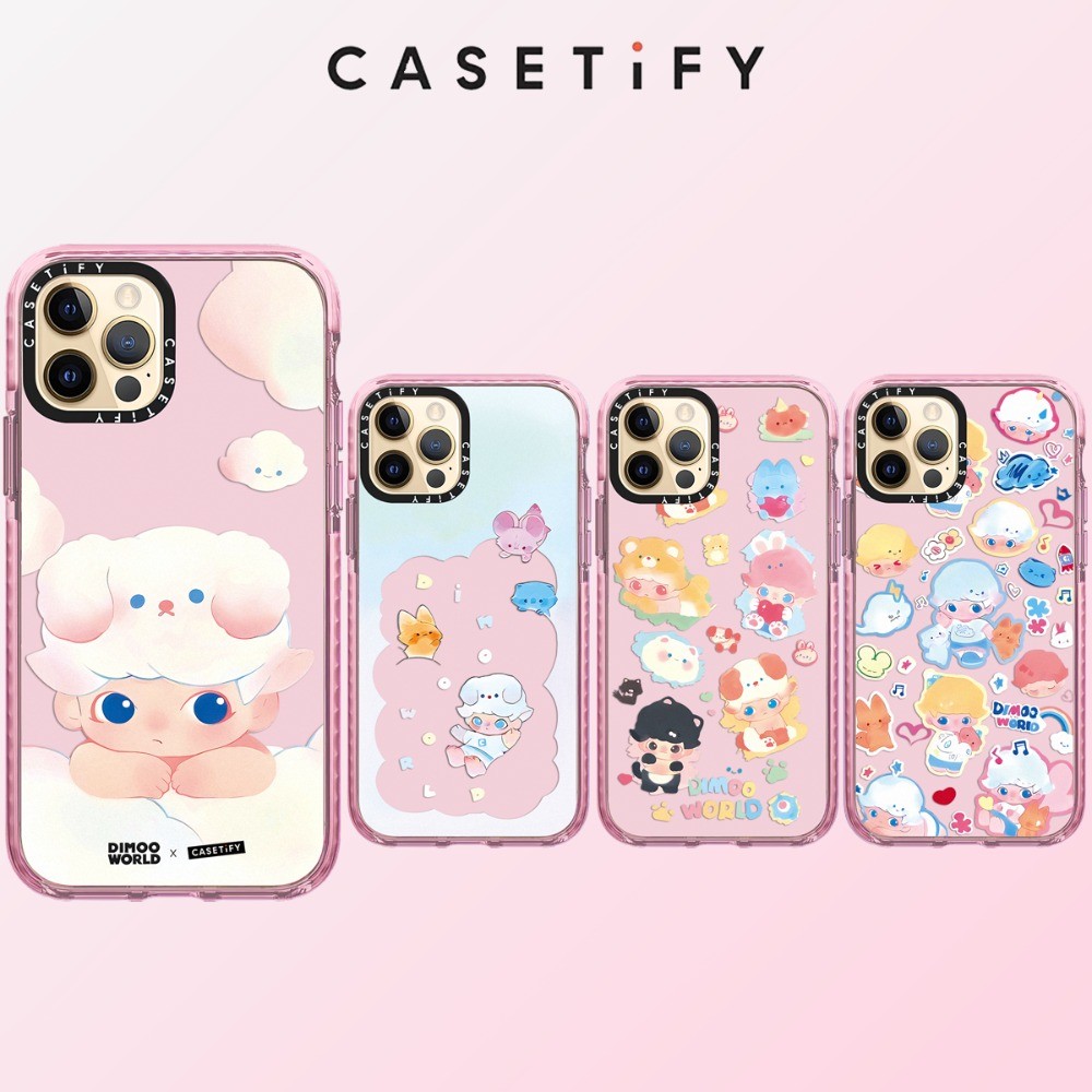 สีชมพูน่ารัก Lamb Anti Fallเคสโทรศัพท์นุ่มสําหรับiPhone 16 Pro Max 16 Pro 15ProMAX 16 15 14 13 12 11 Pro Max XR IXกรณีคลุมทั้งหมดปลอกกันกระแทกป้องกันปกอ่อน