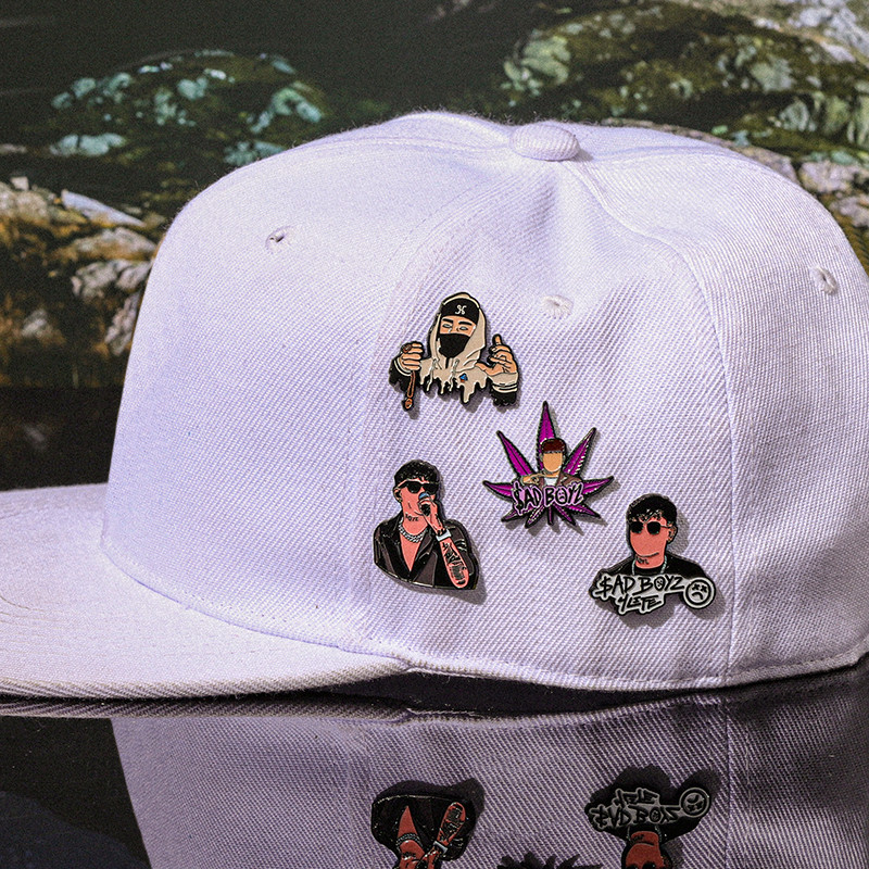 New Era คลิป Pin การ์ตูนโลหะหมวกคลิป Pins นักร้อง Karol G เข็มกลัดเบสบอลหมวกอุปกรณ์เสริมหมวก Badges เครื่องประดับของขวัญสําหรับเพื่อน