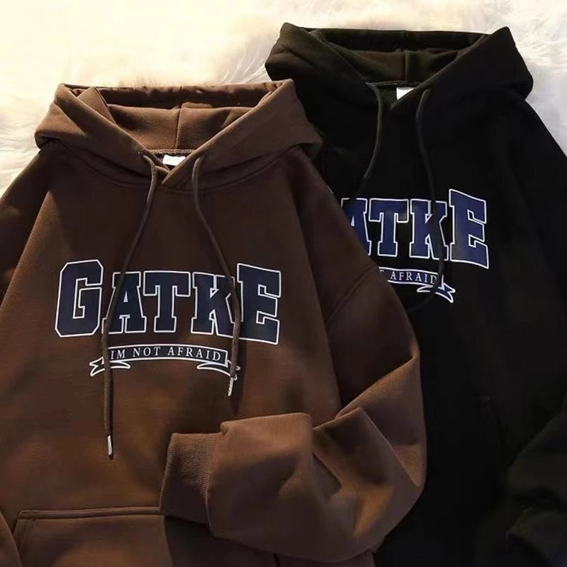 MNO.9 Hoodie M248 สกรีนอก มีกระเป๋า ผ้าสำลีหนานุ่ม