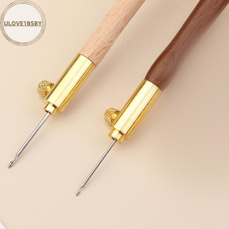 Ulove1bsby 1 ชุดเย็บปักถักร้อยฝรั่งเศสโครเชต์ DIY มือปักครอสติส cotto โครเชต์ 3 เข็ม TH