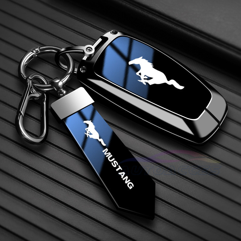 ฝาครอบกุญแจรถสำหรับ Ford Mustang Everest Ranger Territory REMOTE Key FOB COVER SHELL keychain