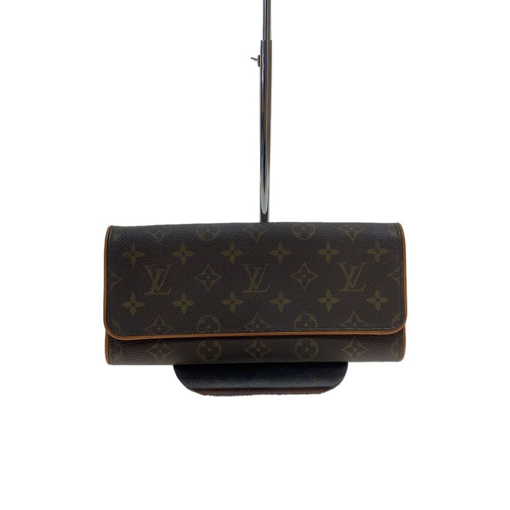 LOUIS VUITTON Shoulder Bag Pochette Twin GM_Monogram Canvas_BRW PVC M51852 Direct from Japan Secondh