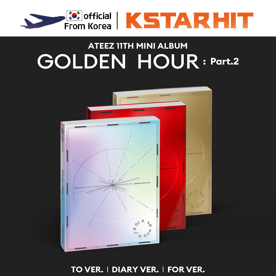 (STANDARD) ATEEZ - GOLDEN HOUR Part.2 (11th Mini Album)