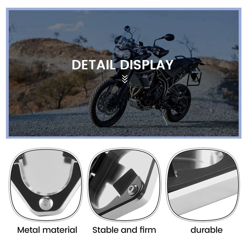 Kickstand Sidestand Stand Extension Enlarger Pad สําหรับ 900 GT LOW 900 GT 900GT PRO