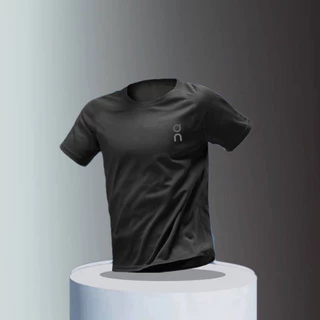 【Ready Stock】 On Quick-Drying Outfit Summer T-shirt Workout Clothes Basketball Suit Training Fake Two-Piece Shorts Running Suit Sports Short Sleeve NNic