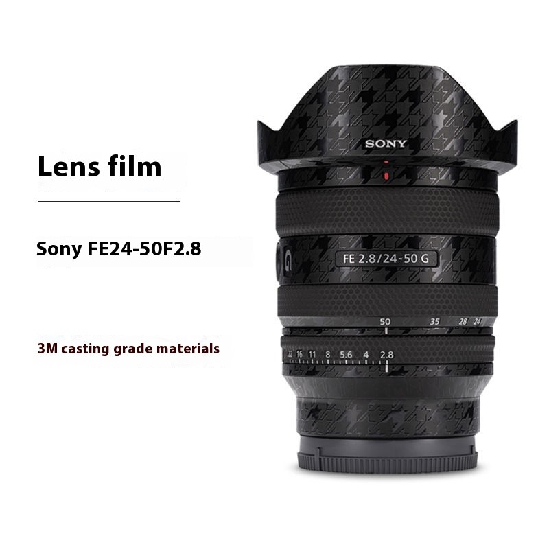 Mebont สําหรับ SONY fe24-50 F2.8G ฟิล์มป้องกันเลนส์ fe24 50 สติ๊กเกอร์ขัด 3M