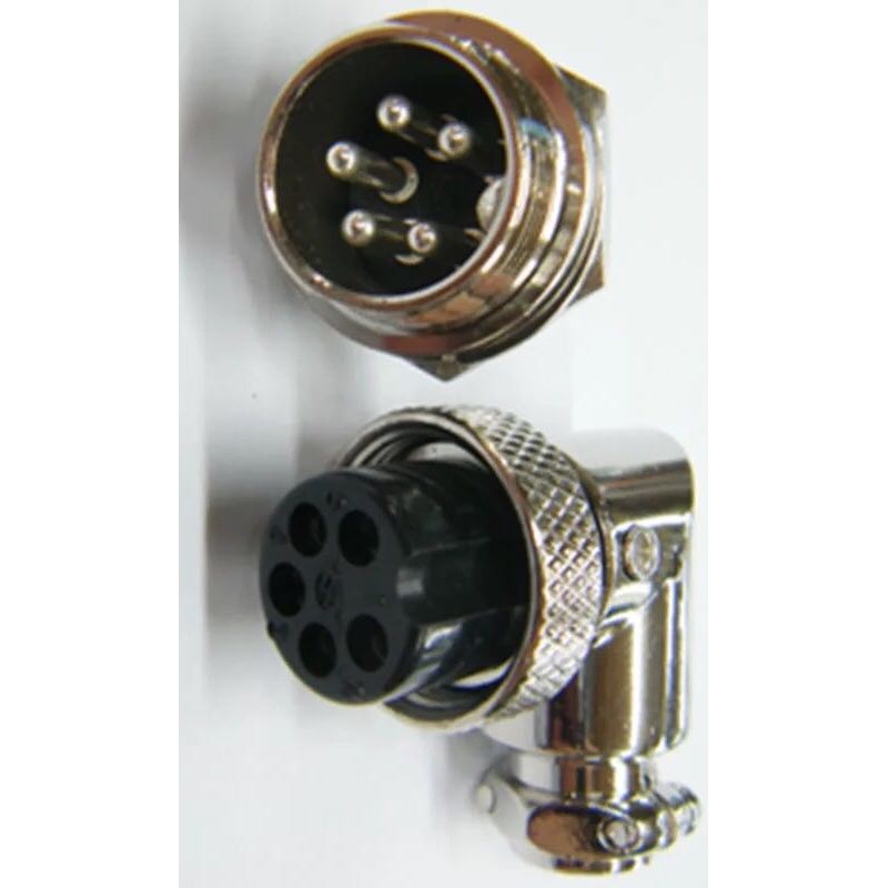 Gx20-5 Core Aviation Plug Socket Elbow Round Connector