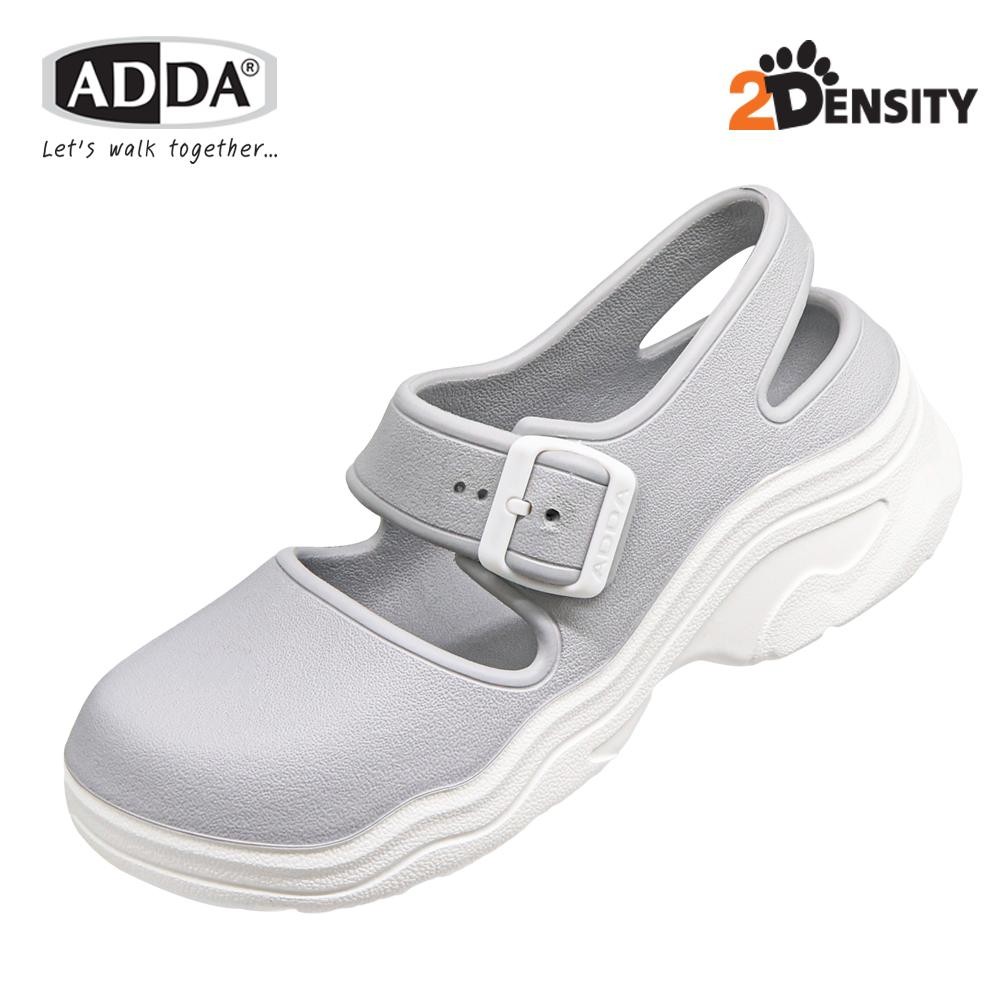 ADDA รุ่น 5TD97-W1 SIZE (4-7)สำหรับหญิง ป้องกันเท้าอักเสบ มีสายรัดหลังเพิ่มความกระชับ นุ่มสวมใส่สบาย