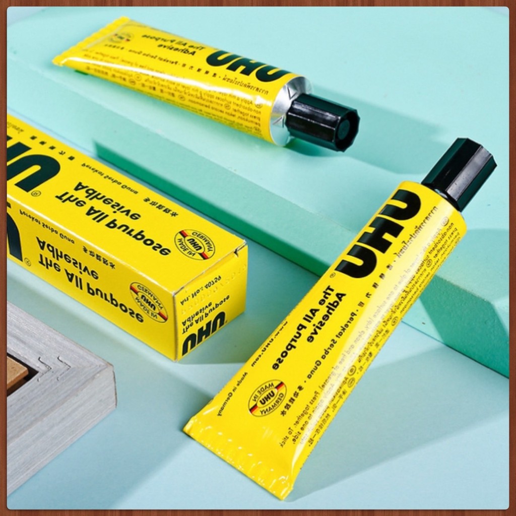 🔺 กาว UHU กาวใส glue ยึดติด ซ่อม DIY งานฝีมือ ซ่อมรองเท้า อเนกประสงค์ สารพัดประโยชน์ รุ่นอัพเกรด เพิ