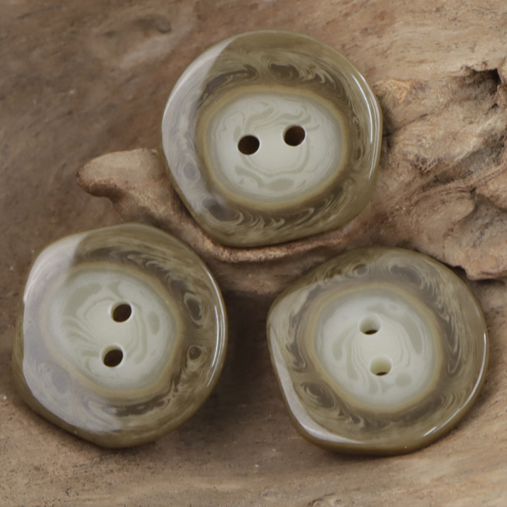 10ชิ้นสีน้ําตาลหินอ่อนพื้นผิวเรซินปุ่ม2หลุมรูปร่างผิดปกติสําหรับเสื้อถัก(15/21.5/25/30มิลลิเมตร) | เสื้อกันหนาว เสื้อสูทเสื้อ ทําเอง กระดุมมินิมอล