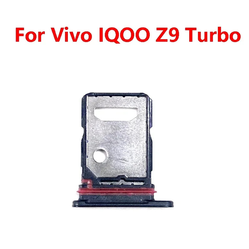 สําหรับ Vivo IQOO Z9 Turbo Sim Card Slot ถาดผู้ถือซิมการ์ด Reader Socket