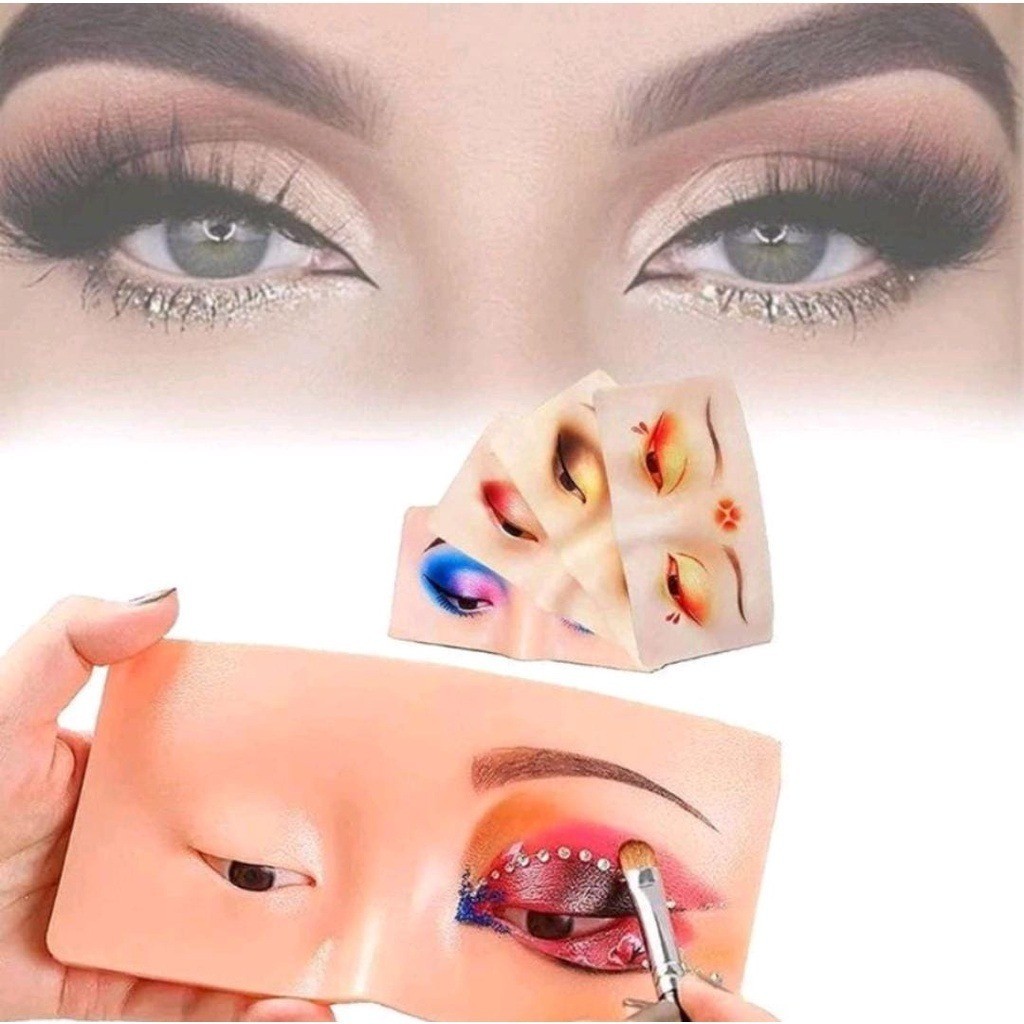 MATA MAKE UP PRACTICE SKIN (PRACTICE SKIN + REMOVER) MAKE UP PRACTICE SKIN EYE TOOL