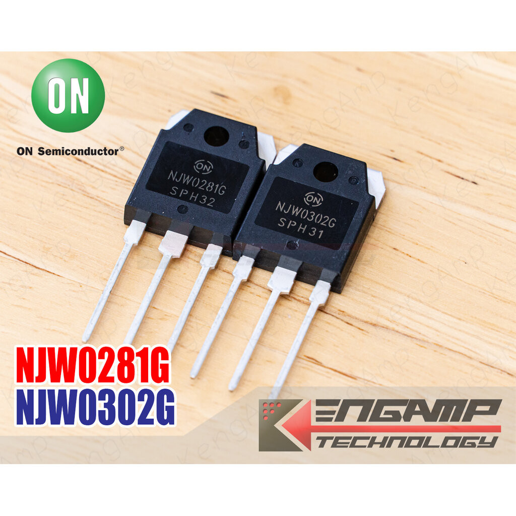 (1คู่) [TR] NJW0302G + NJW0281G Complementary