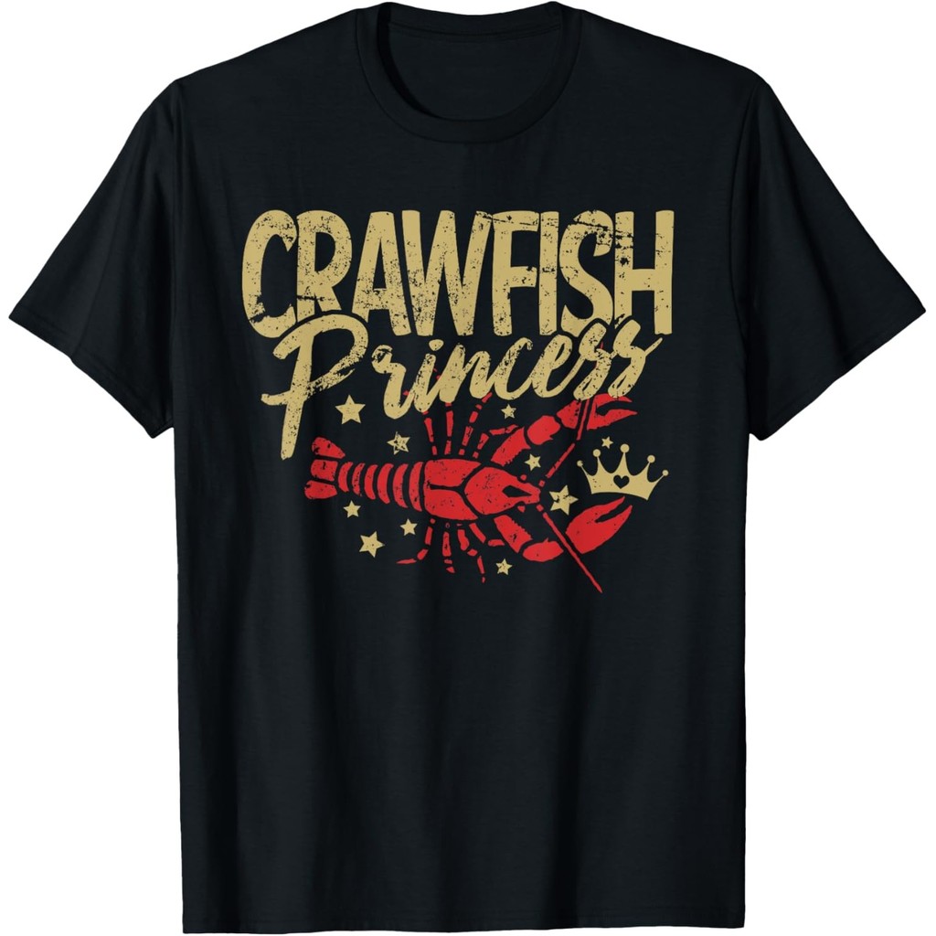 เสื้อยืดธีม Crawfish Princess Cajun Boil สำหรับปาร์ตี้