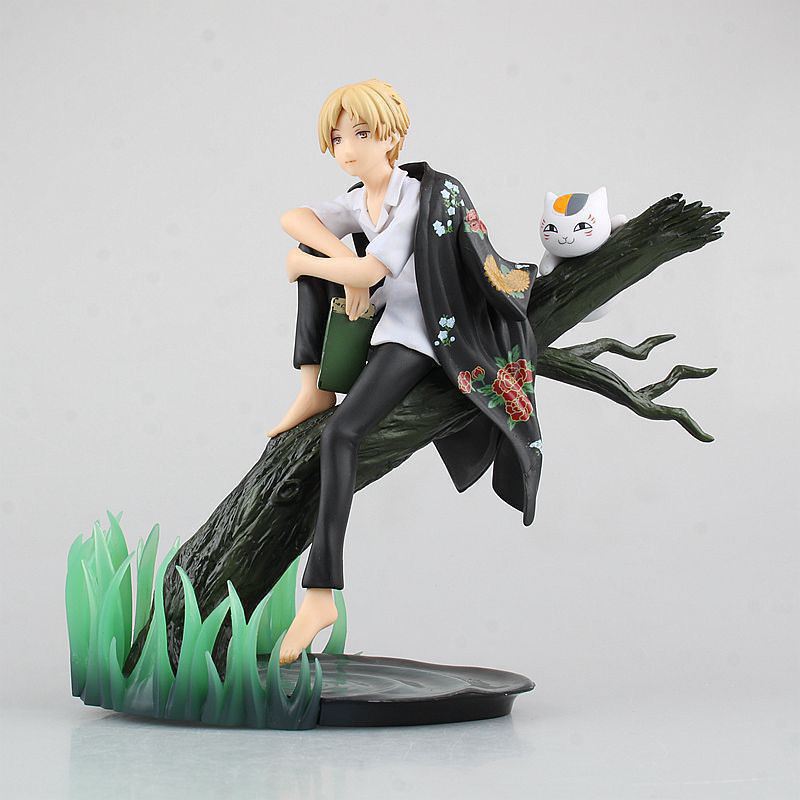 หนังสือเพื่อนของนัตสึเมะ อาจารย์ Nyanko Natsume Takashi รูปปั้นฉากนั่งบนกิ่งไม้ รุ่นจำกัด