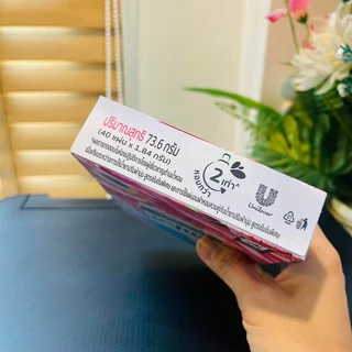 (แผ่นอบผ้าหอม) คอมฟอร์ท ให้ผ้านุ่ม หอมละมุน ลดรอยยับ Dryer sheet 40 แผ่น/1กล่อง