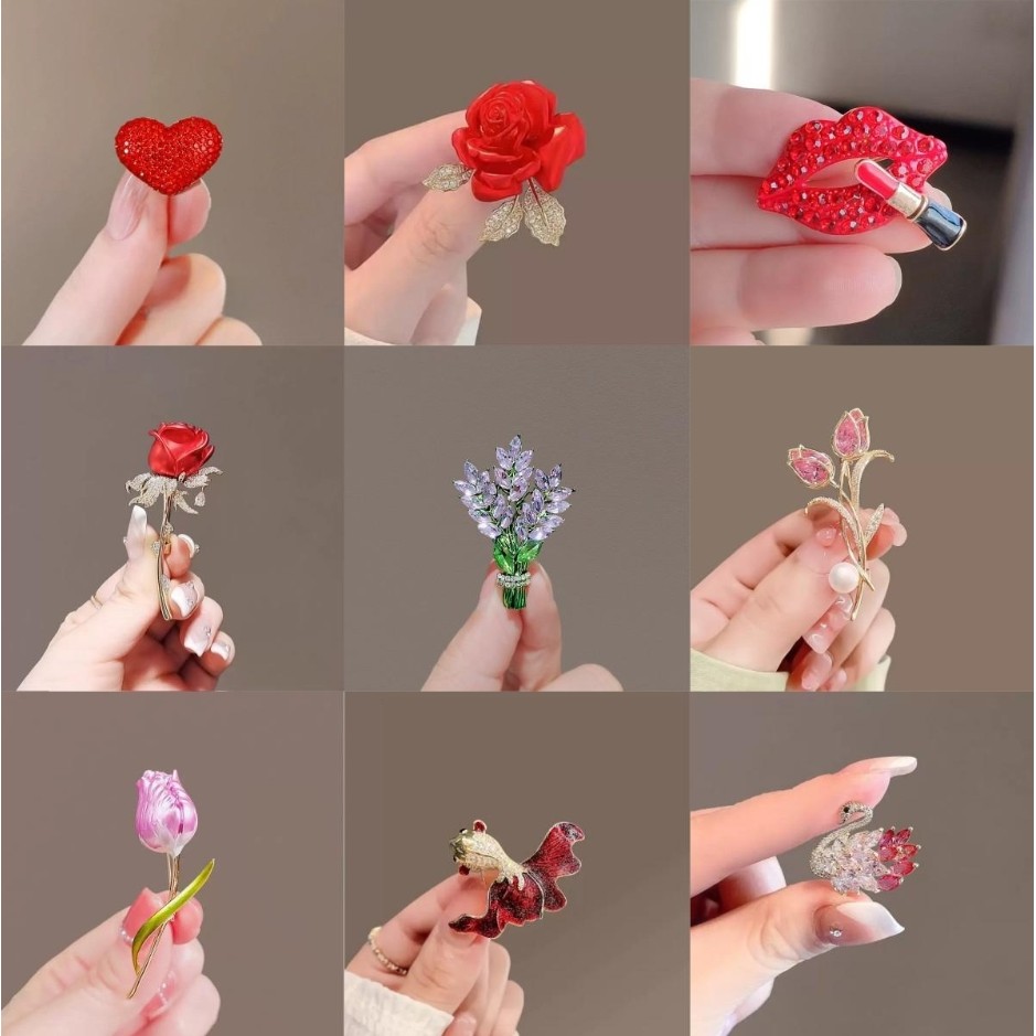 Brooch / 42 เข็มกลัดเกาหลีเข็มกลัดแฟชั่นเข็มกลัดวัสดุโลหะผสม ของขวัญวันเกิดสำหรับผู้หญิง