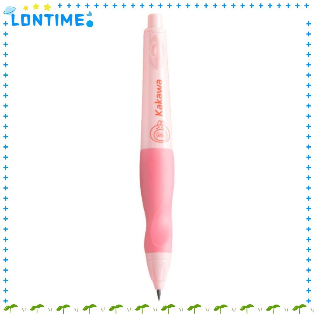 ดินสออัตโนมัติ LONTIME, ดินสอกดตะกั่ว 2.0 มม. 2B, ความคิดสร้างสรรค์มาพร้อมกับปากกาเหลาถือท่าแก้ไขร่างดินสอนักเรียน