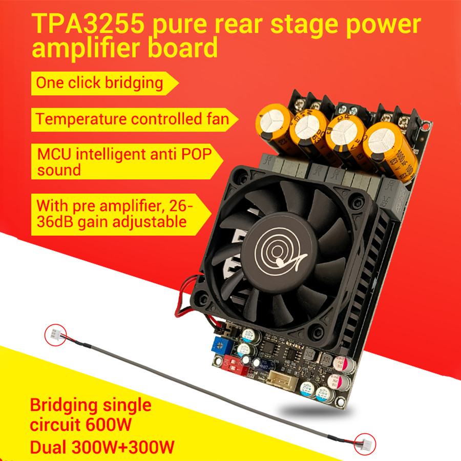 ZK 3002 แอมป์จิ๋ว แอมป์ ขยายเสียง แอมป์บลูทูธ แอมจิ๋ว แอมป์ tpa แอมป์ขยาย TPA3255 แอมป์แยกซับ