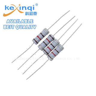(10 ชิ้น) 2W ตัวต้านทานฟิล์มคาร์บอน 0.1R~910R 5% 0.22R 0.3R 0.47R 1R 2.7R 4.7R 47R 68R 100R 330R 470R 510R 680R Ohm Resistance
