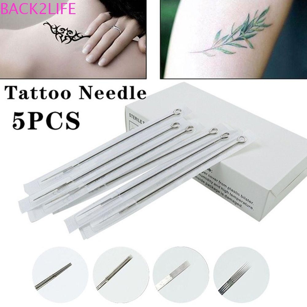 BACK2LIFE เข็มสักสแตนเลสขนาดผสมฆ่าเชื้อ Professional Tattoo Shader