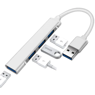 USB HUB พอร์ตฮับ USB typeC ตัวแปลงสายไอโฟน ตัวแปลงสายtype ฮับคอมพิวเตอร์ ข้อต่อแปลงสำหรับเล่นเกมส์