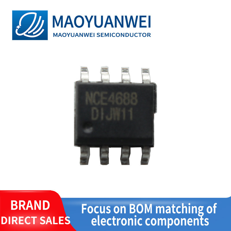 20pcs NCE4688 4688 SOP8 60V 6.3A-5A N + P Dual Channel MOS Field Effect Tube