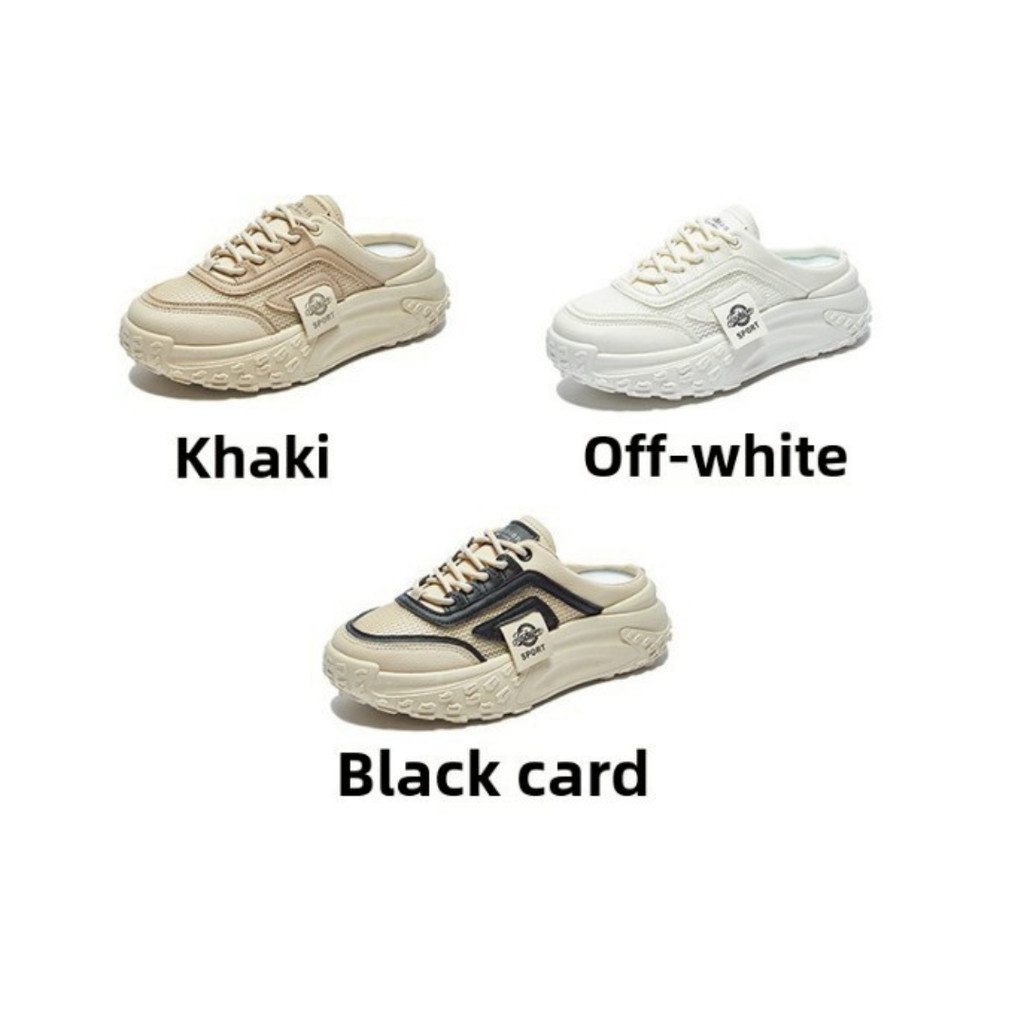 รองเท้าผ้าใบผู้หญิง เสริมส้น 4.5 เซน น่ารักมาก ไซส์36-40 สไตล์เกาหลี รองเท้านักเรียน น้ำหนักเบา สบาย Women Shoes ตรงปก - รูปที่ 4