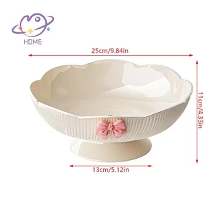 [mayhome] ใหม่พร้อมมูลค่าสูงความงามหรูหราห้องนั่งเล่นในบ้านโต๊ะกาแฟ Candy Platter High-End Snack Placement Platter เครื่องประดับ {TH}