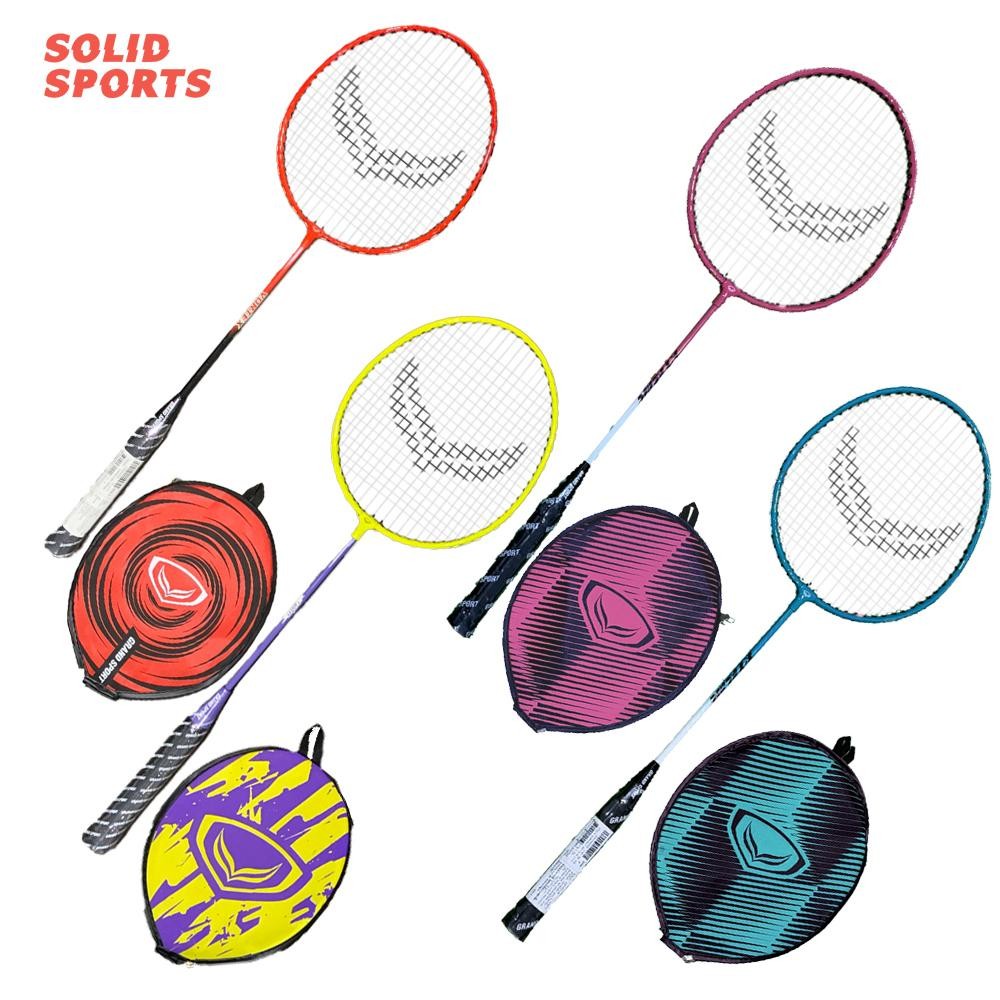 ไม้แบดมินตัน Grandsport ชนิดแพ็คเดี่ยว รุ่น X-treme / Raptor / Vortex พร้อมซองใส่  [ 372215 372202 372203 ] ออกกำลังกาย
