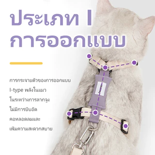 HamshMoc Anti-Escape Cat Harness และ Leash ชุดปรับน้ําหนักเบาลูกแมวลูกสุนัขเสื้อกั๊กทนทานเชือกตะกั่วสําหรับแมวสัตว์เลี้ยง