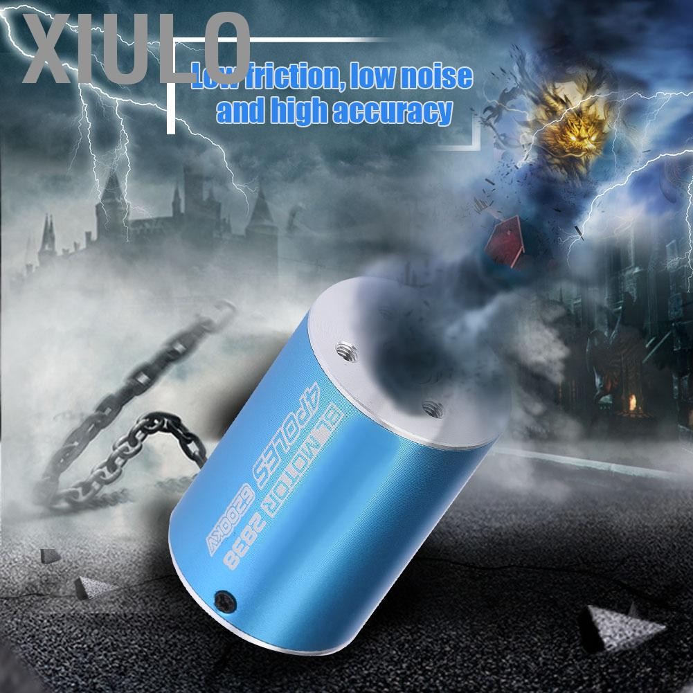 Xiulo Tbest brushless motor 4 poles 2838 4700/6200kv RC Car 1/12 1/14 อุปกรณ์เสริมชิ้นส่วน (4700kV) 