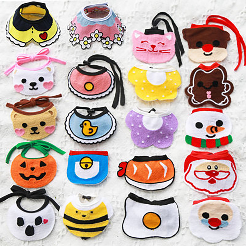 สัตว์เลี้ยง Bandanas แมวสุนัขผ้าพันคอ/Bibs ปรับคริสต์มาสฮาโลวีน Bowties ปลอกคอล้างทําความสะอาดได้อุปกรณ์สัตว์เลี้ยงสําหรับลูกสุนัขขนาดเล็ก