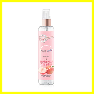 Eversense X Benice Peachy Peach And Shea Butter Body Mist 100ml เอเวอร์เซนส์ น้ำหอมสูตรเนื้อคล้ายน้ำนม.