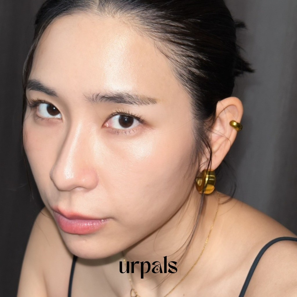 URPALS ต่างหู ต่างหูสายฝอ Stainless ชุบทอง 18K ไม่ลอกไม่ดำ โดนน้ำได้ ราคา ถูกที่สุด ดีลบีเคเค แกลเลอรีภาพที่ 4