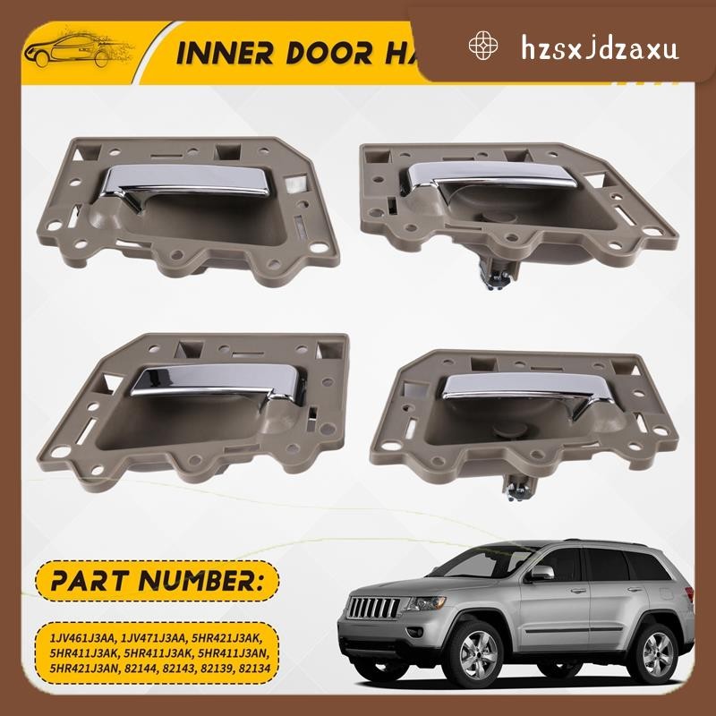 hzsxjdzaxu1JV471J3AA 1JV461J3AA 5HR411J3AK 5HR421J3AK ภายในประตูดึงสําหรับJeep Grand 2005-2011 Chrom