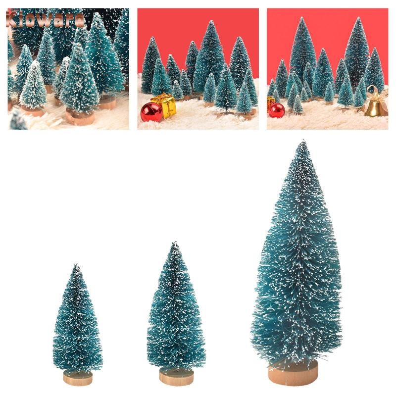 [โคลแวร์] เครื่องประดับต้นคริสต์มาสขนาดเล็กโต๊ะประดิษฐ์ต้นคริสต์มาสตกแต่งคริสต์มาสต้นคริสต์มาสขนาดเล็กสําหรับห้องบ้านในร่ม