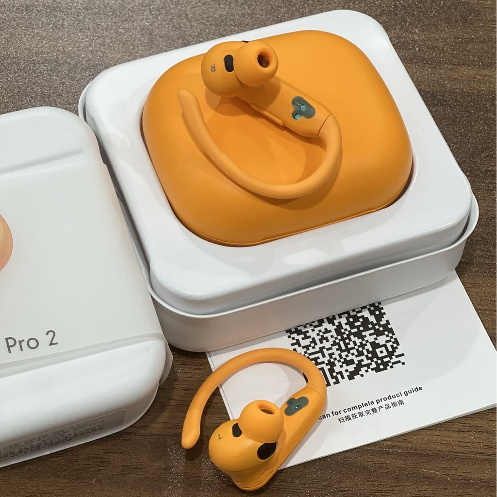 2025 ใหม่ Power Pro2 หูฟังไร้สายบลูทูธแบบแขวนหูฟัง TWS Pop up Sports หูฟังบลูทูธ