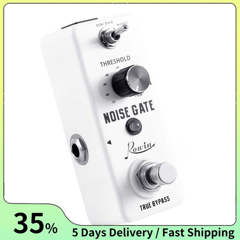Rowin Guitar Noise Killer Noise Gate Suppressor Effect Pedal