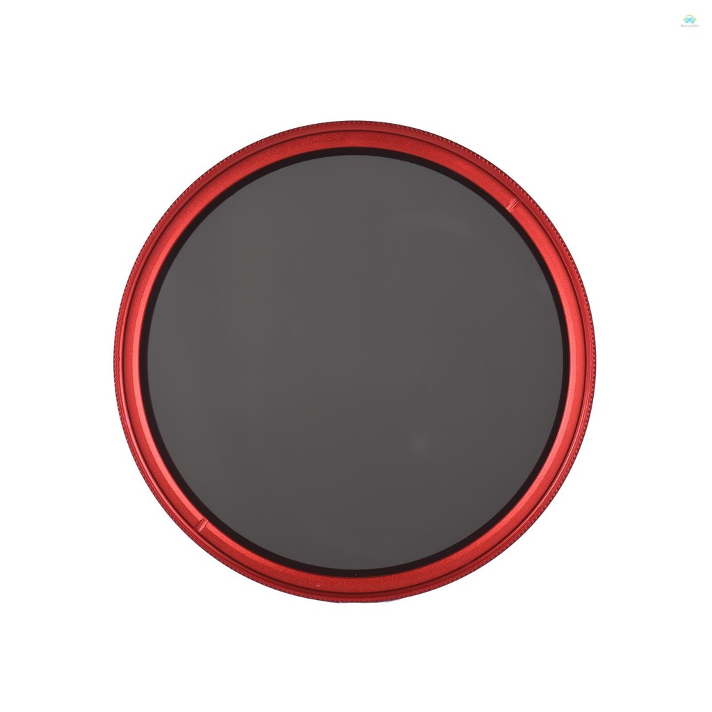 Yb2 ND แผ่น FOTGA 82 มม.Slim ND Fader Variable Filter Neutral Density ND2 ถึง ND400 สีแดงสําหรับ Canon DSLR กล้อง
